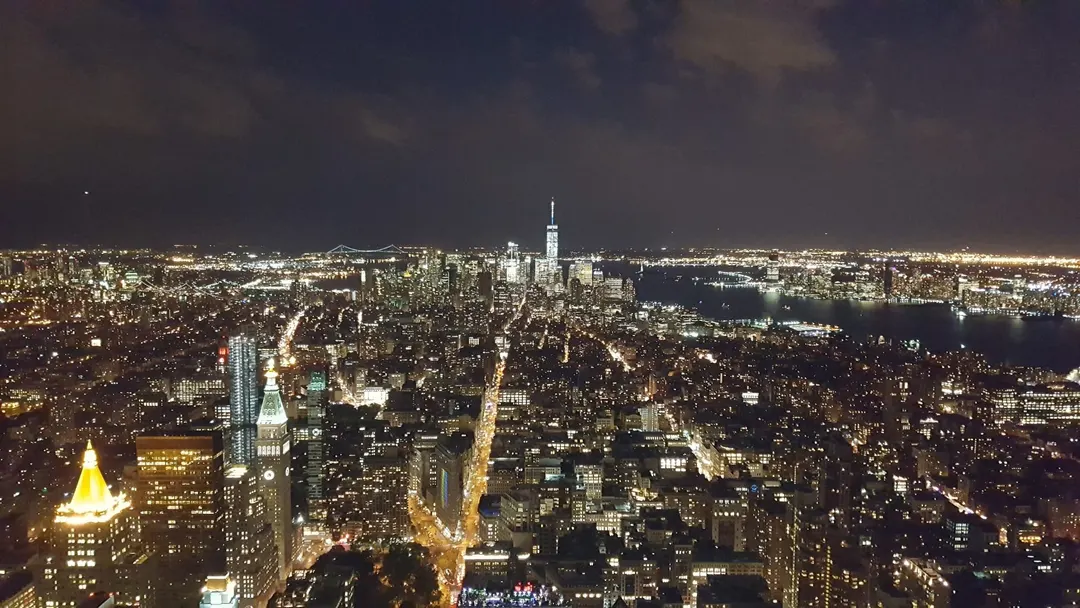 New York night view