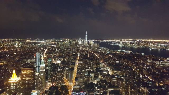 New York night view